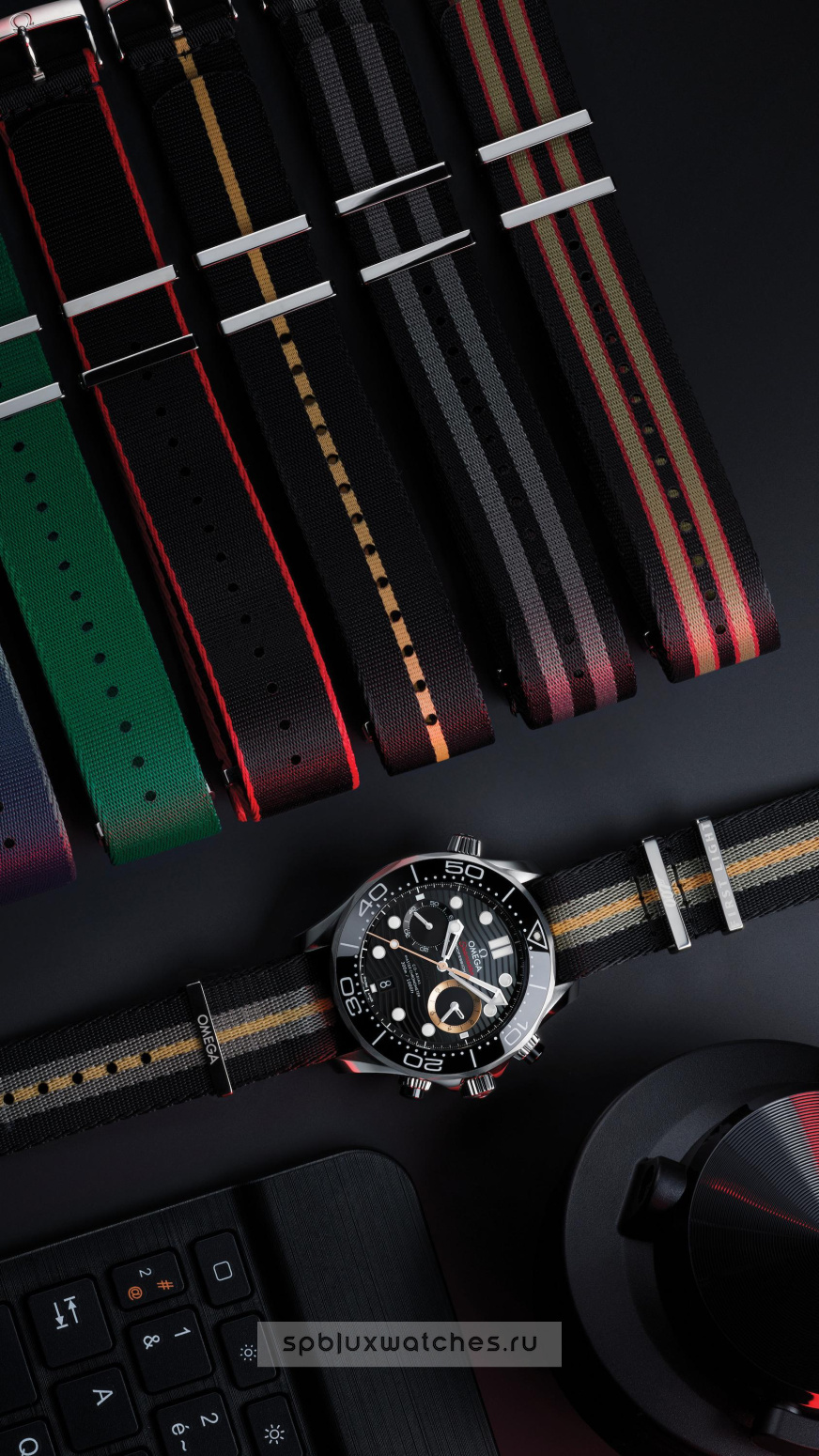 Omega Seamaster Diver 300M Chronograph 007 First Light 44 mm 210.32.44.51.01.002