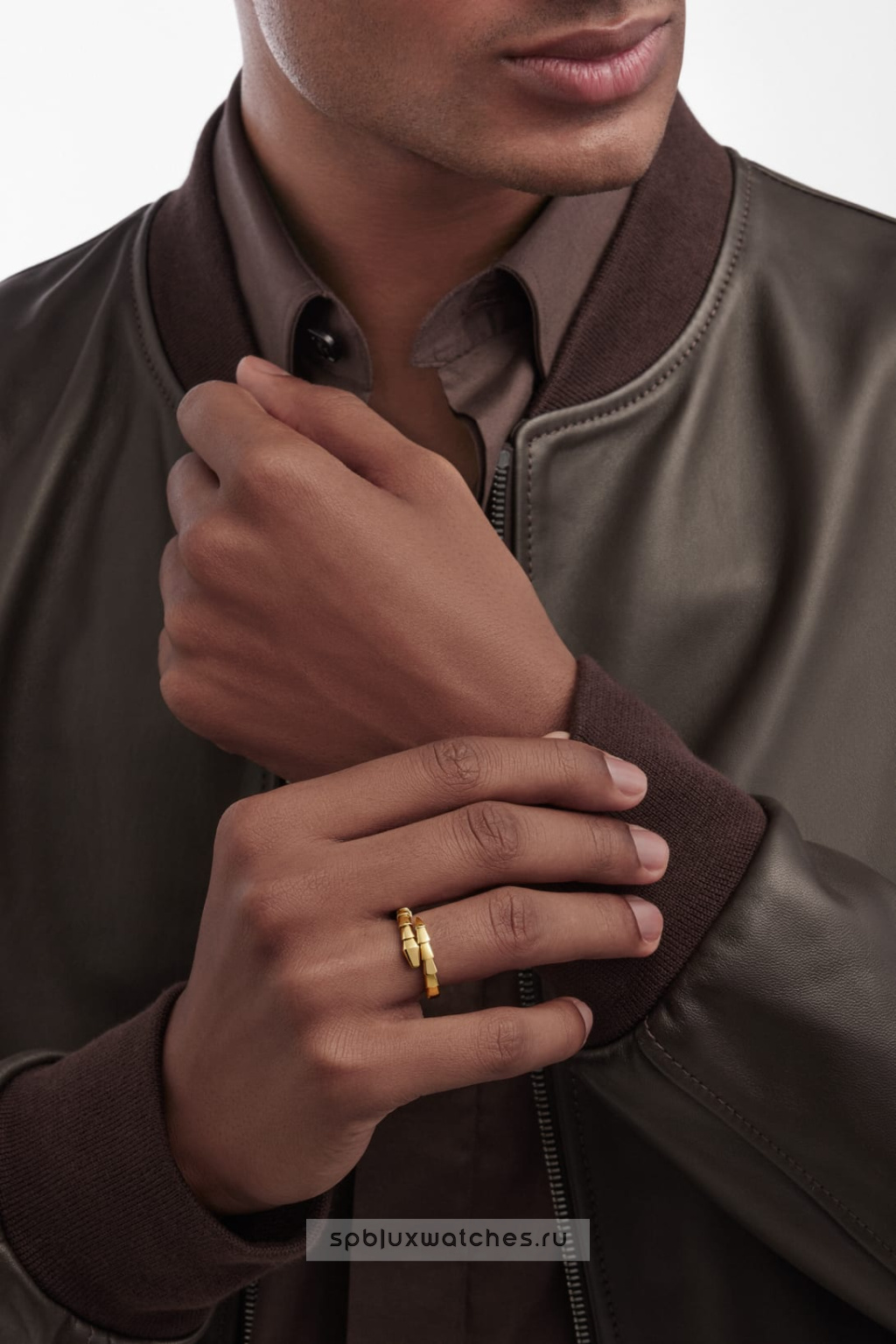 Кольцо Bvlgari Serpenti Viper One-Coil Ring 358642