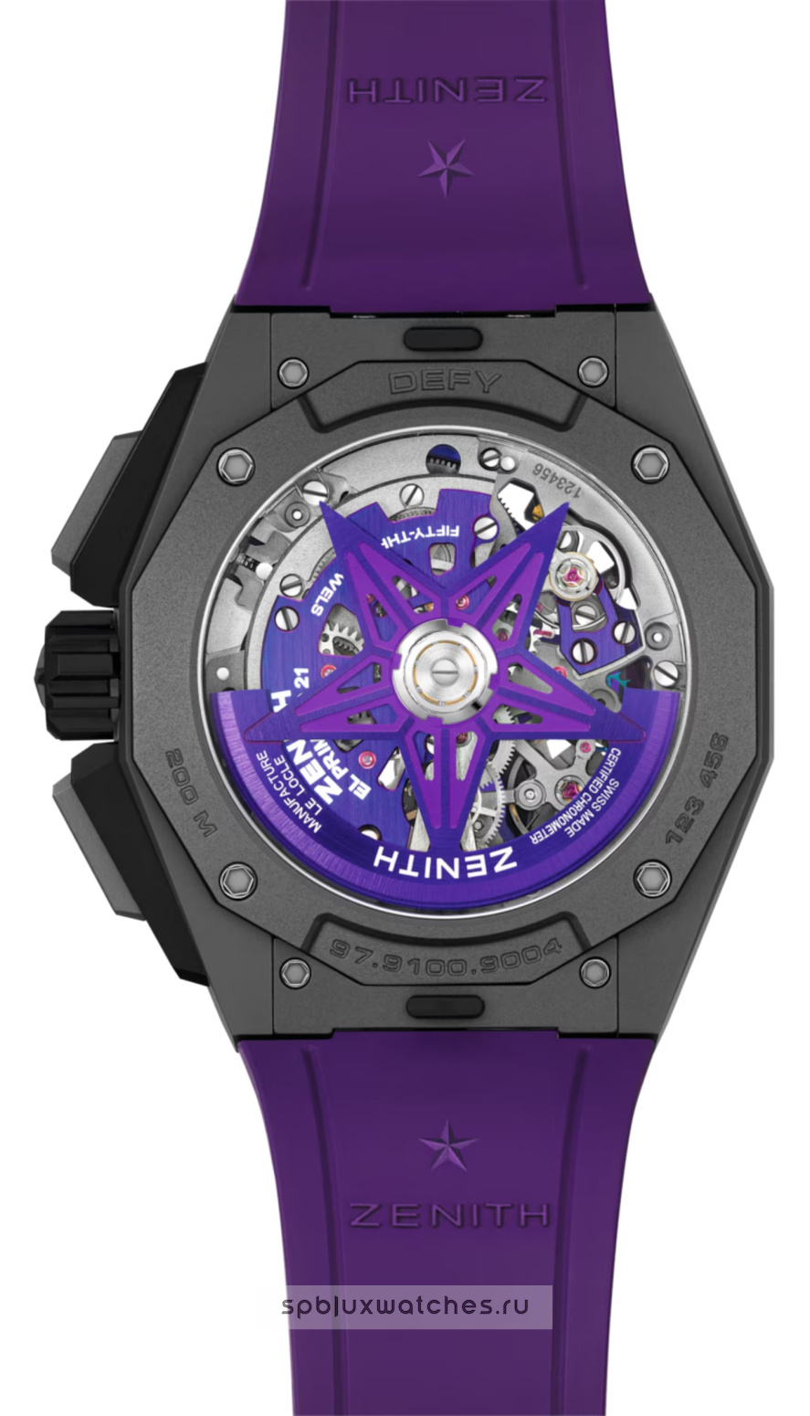 Zenith Defy Extreme Ultraviolet 45 mm 97.9100.9004/80.I209