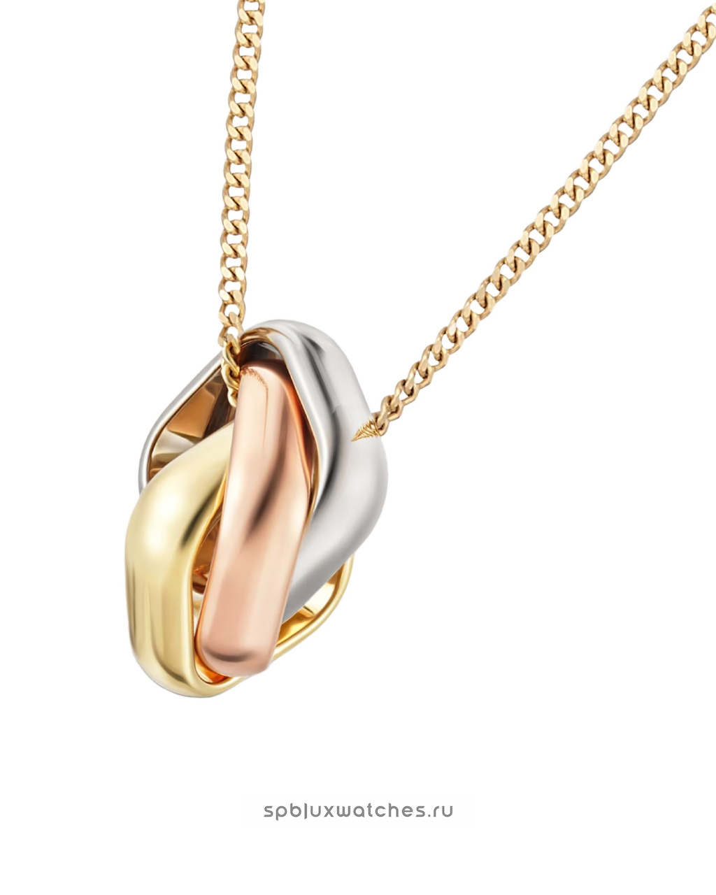 Подвеска Cartier Trinity Cushion-Shaped Pendant B7224955