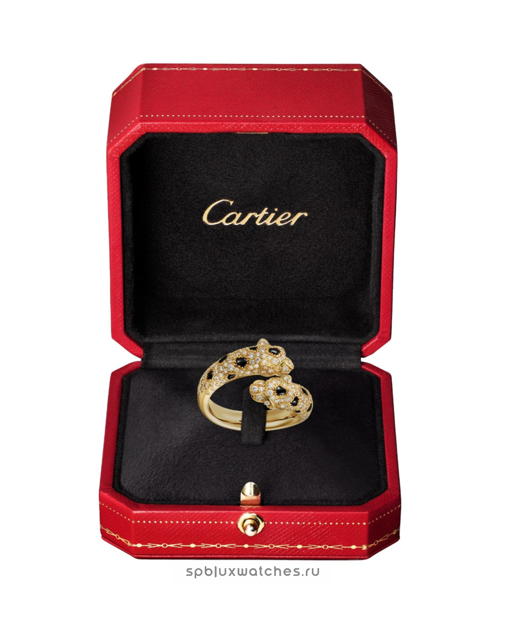 Кольцо Cartier Panthere de Cartier Semi-Paved Ring N4802800