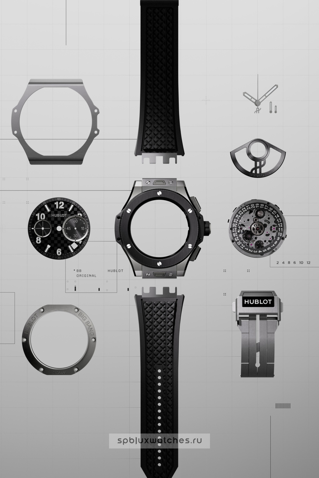 Hublot Big Bang Original Unico Titanium Ceramic 43 mm 431.NM.1370.RX