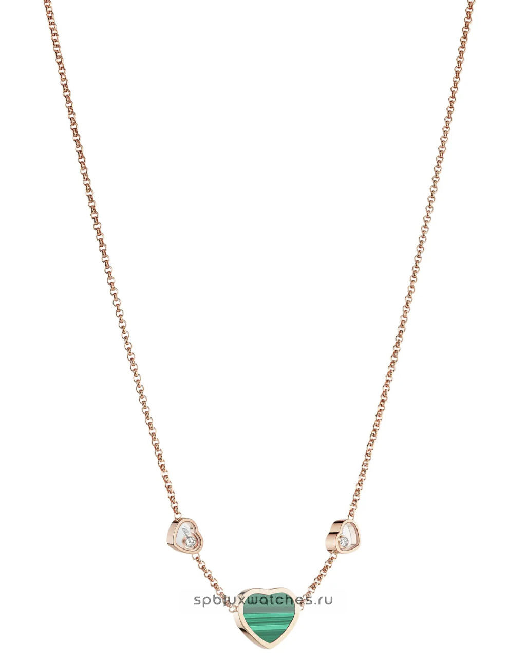 Колье Chopard Happy Hearts Necklace 81A082-5102