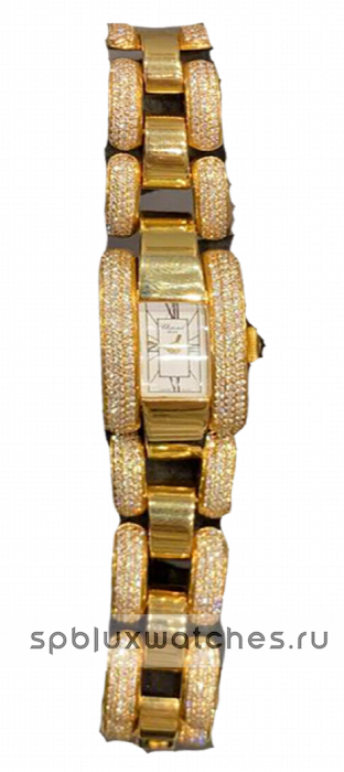 chopard la strada yellow gold diamonds