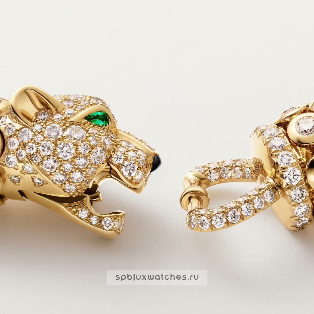 Колье Cartier Panthere de Cartier Necklace Paved H7001185