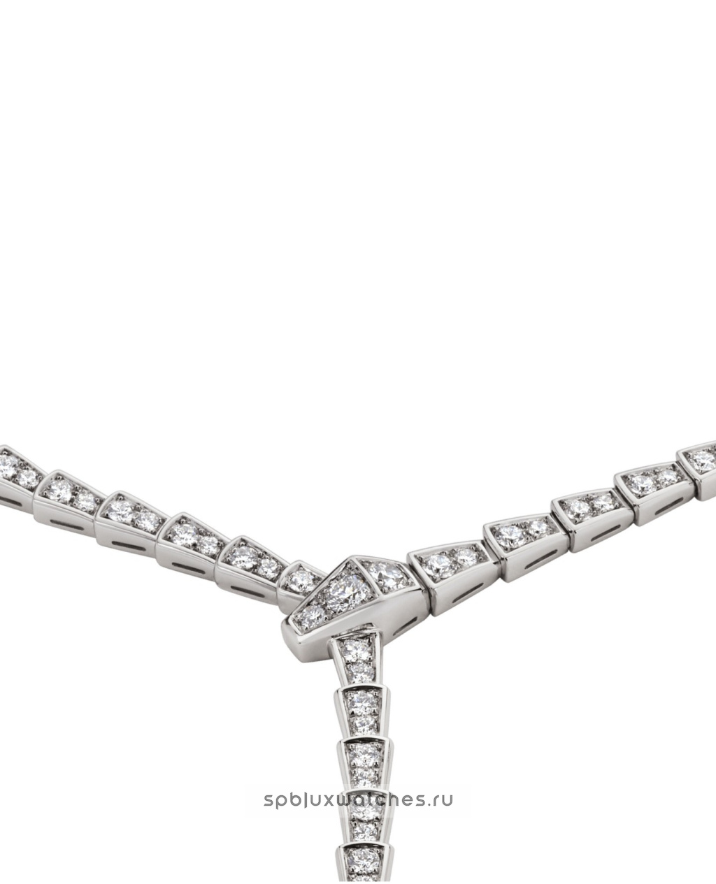 Колье Bvlgari Serpenti Viper Slim Necklace 351090