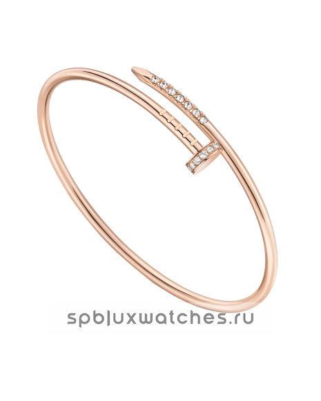 Браслет Cartier Juste un Clou Reverse-Set Diamonds Bracelet Small Model B6091317