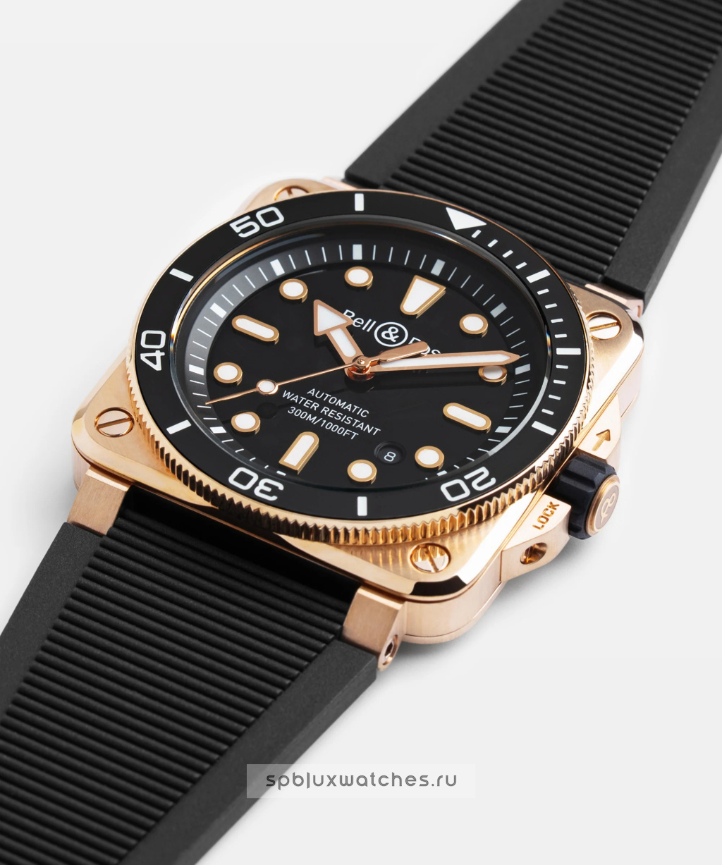 Bell & Ross BR-03 Diver Black Bronze 42 mm BR03A-D-BL-BR/SRB