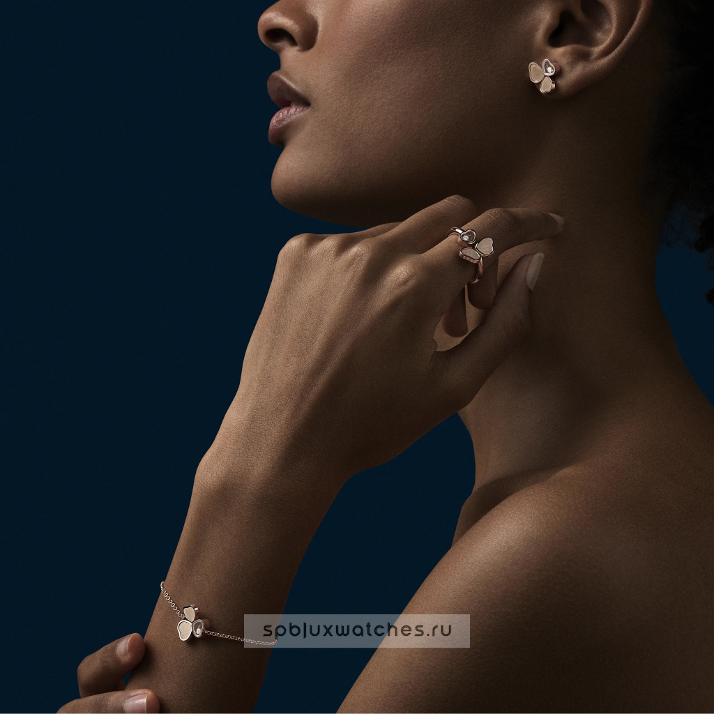 Кольцо Chopard Happy Hearts Wings Ring 82A083-5700