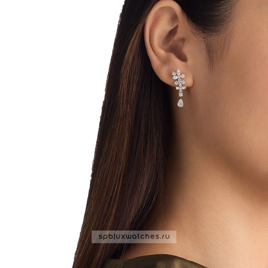 Серьги Graff Classic Butterfly Diamond Drop Earrings RGE1614