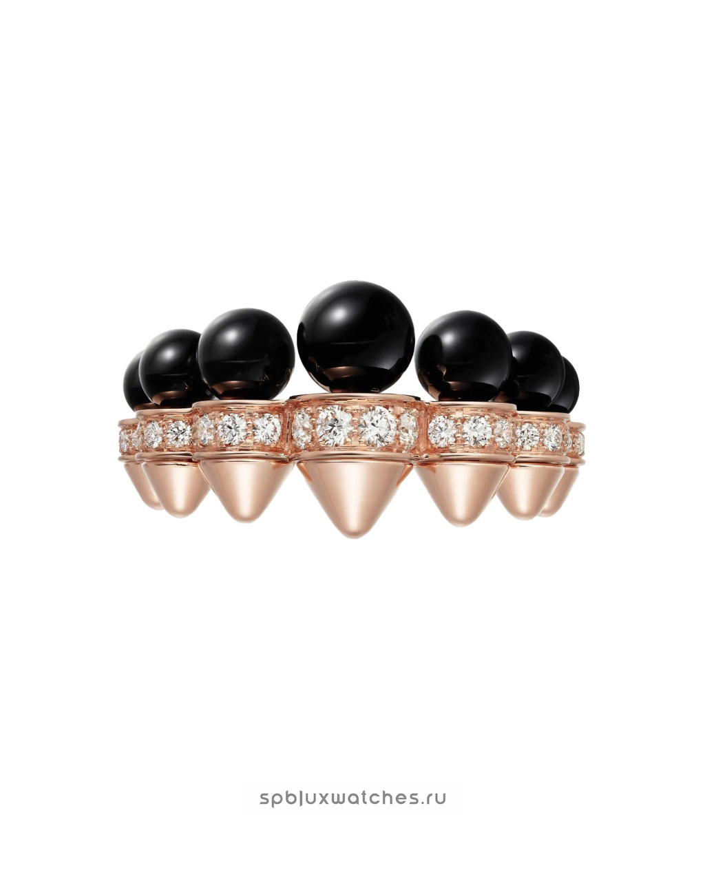 Кольцо Cartier Clash de Cartier Onyx Diamonds Ring Extra-Large Model N4793900