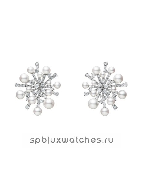 Серьги Mikimoto Splash Earrings PE-1653U