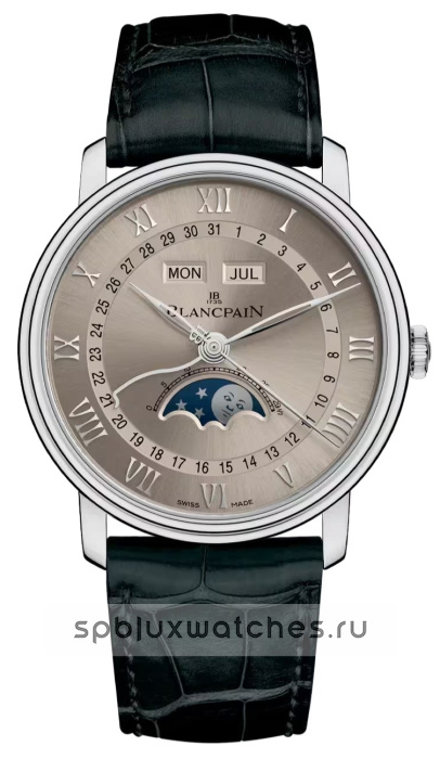 Blancpain Villeret Quantieme Complet 40 mm 6654 1504 55B