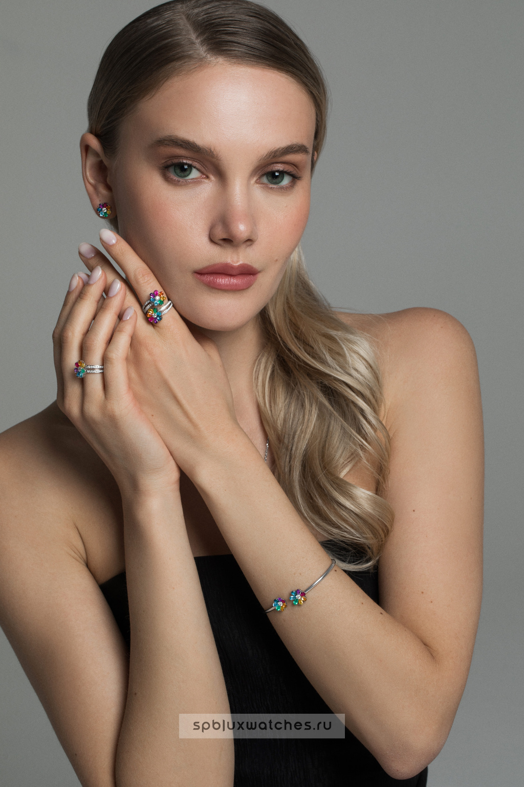 Кольцо Roman Nikonov “Цветик-семицветик” RN050031