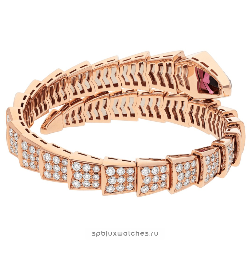 Браслет Bvlgari Serpenti Viper One-Coil Bracelet 347601
