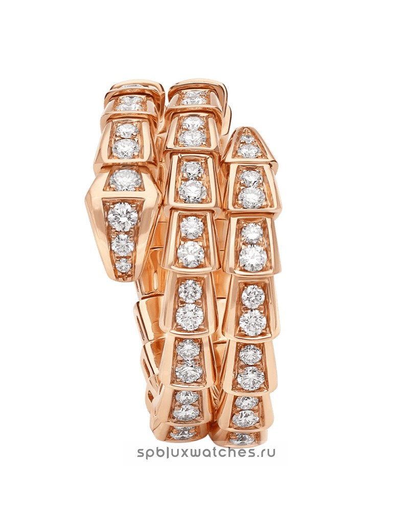 Кольцо Bvlgari Serpenti Viper Two-Coil Ring 357261