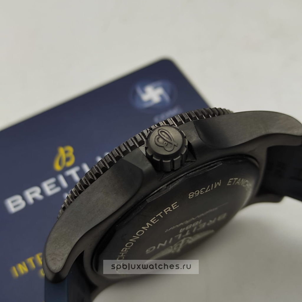 Breitling Superocean Automatic 46 mm Blacksteel M17368D71C1S2