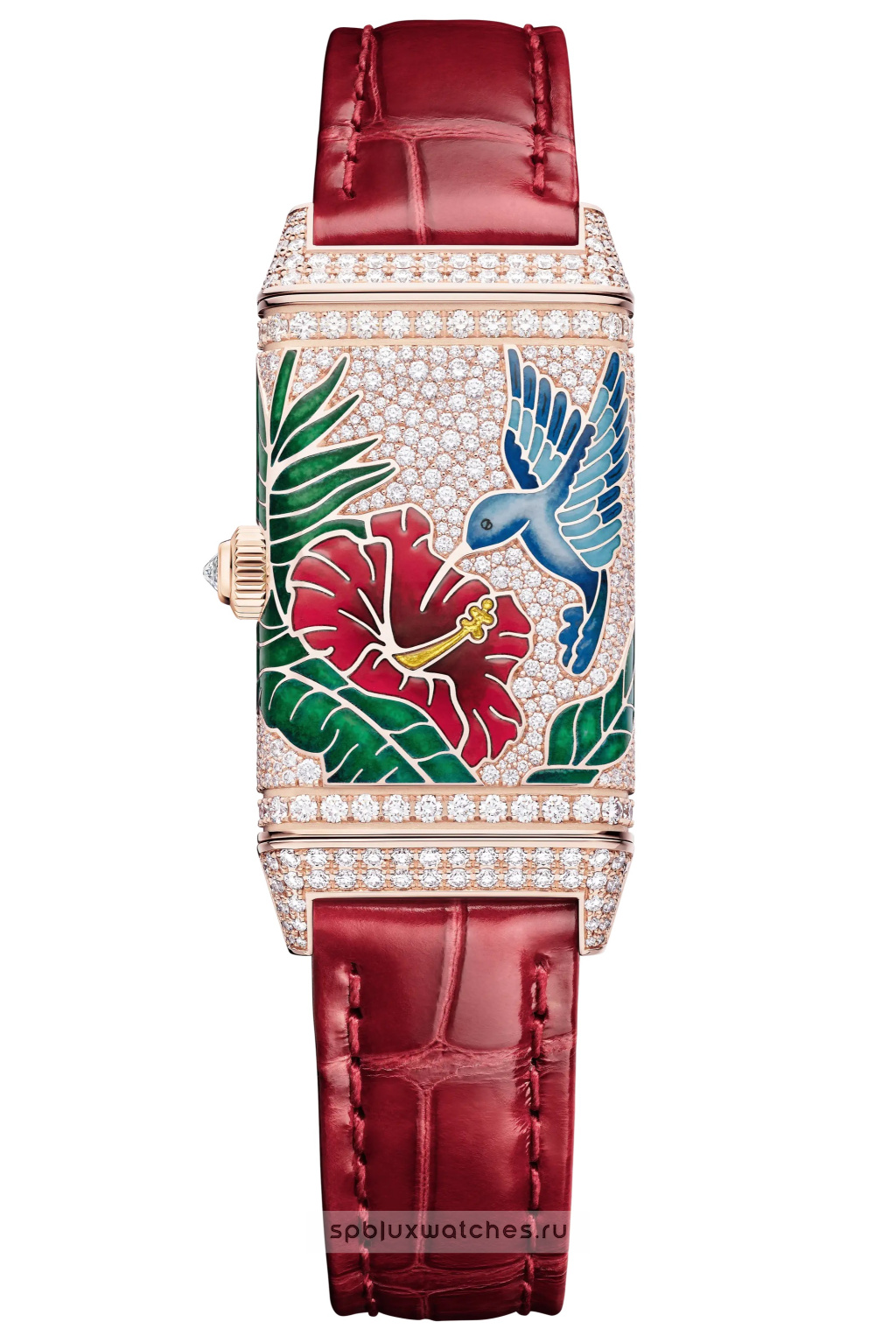 Jaeger-LeCoultre Reverso One "Hibiscus Rosa" 40 x 20 mm Q3292425
