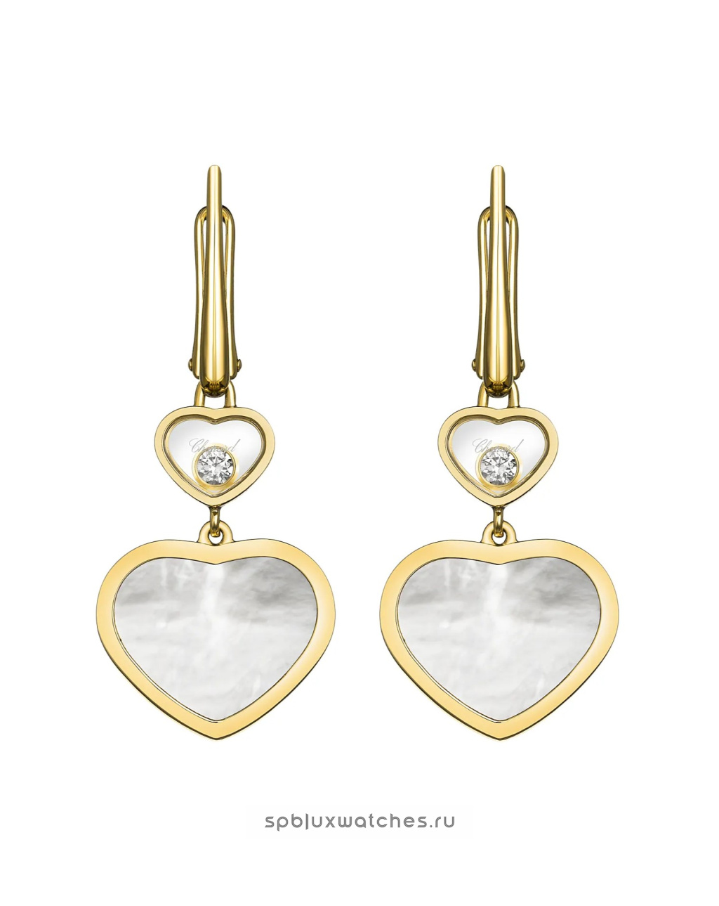 Серьги Chopard Happy Hearts Earrings 837482-0310