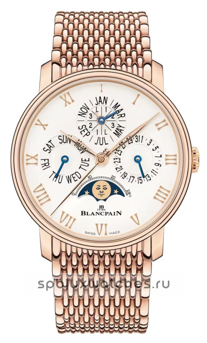 Blancpain Villeret Quantième Perpétuel Phases de Lune 40.3 mm 6656 3642 MMB