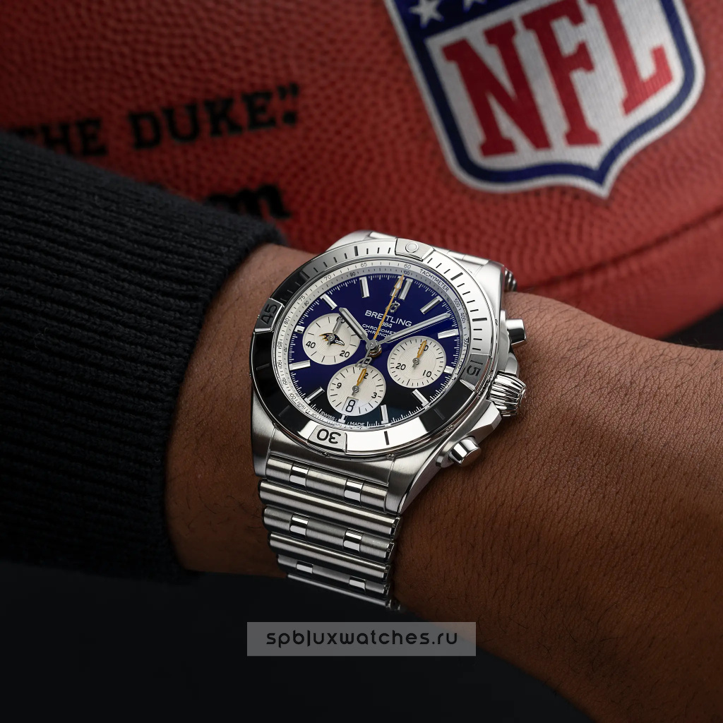 Breitling Chronomat B01 42 mm NFL Baltimore Ravens Edition AB01342B1K2A1