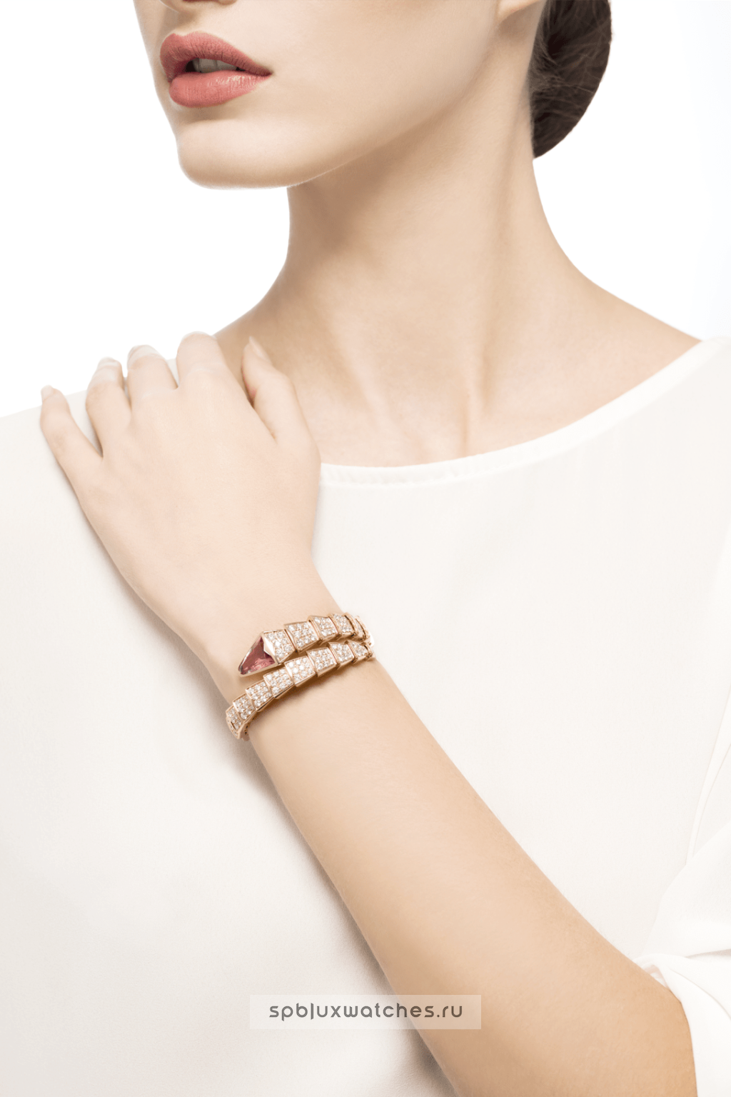 Браслет Bvlgari Serpenti Viper One-Coil Bracelet 347601