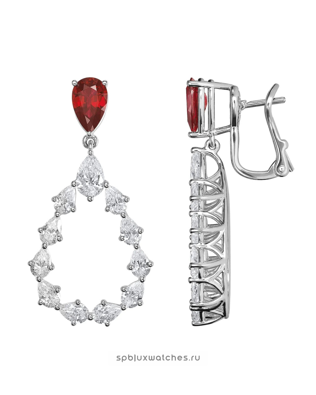 Серьги Chopard L'Heure du Diamant Drop Earrings 84A063-1301