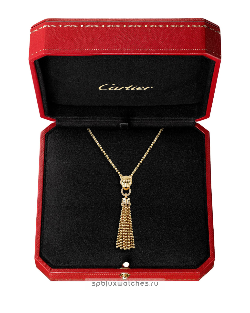 Колье Cartier Panthere de Cartier Diamonds Long Necklace N7424121