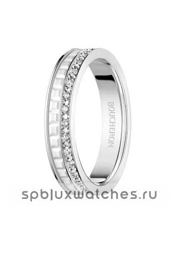 Кольцо Boucheron Quatre Wedding Band Double White Edition JAL00002