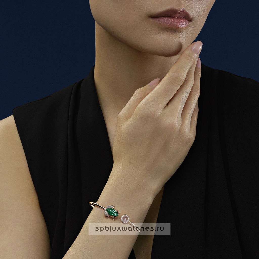 Браслет Chopard Happy Diamonds Frog Bangle 85A691-5200