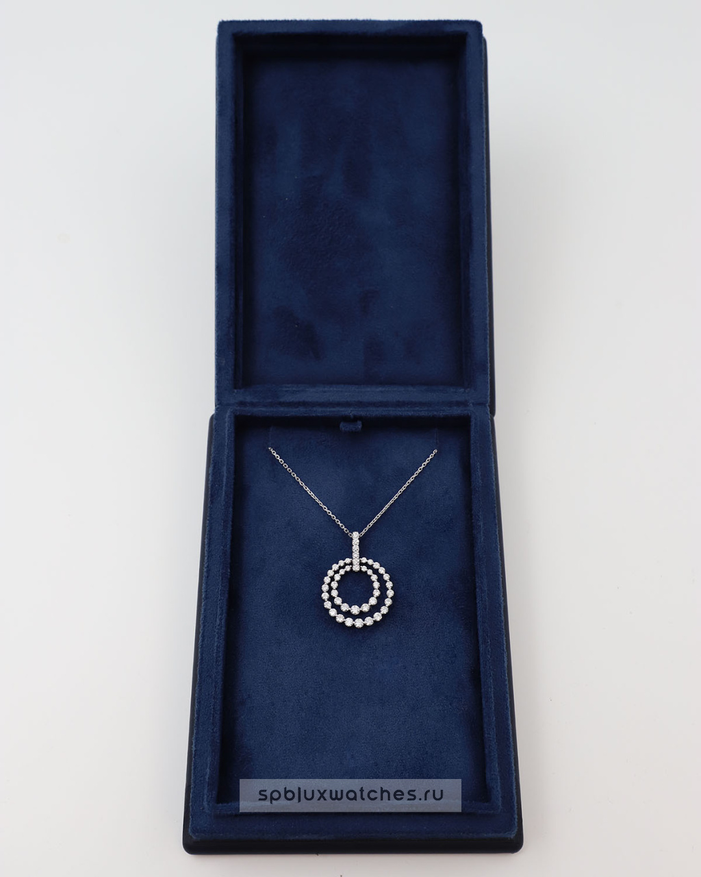 Авторское изделие. Подвеска No Name из белого золота с бриллиантами