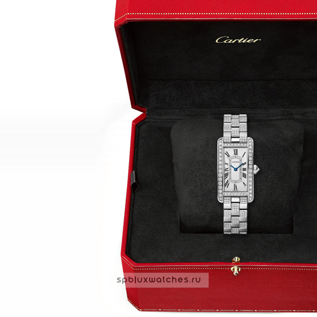 Cartier Tank Americaine 35.4 mm x 19.4 mm WJTA0068
