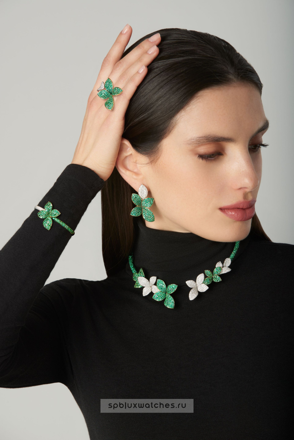 Серьги Pasquale Bruni Giardini Segreti Green Soul Earrings 16558BG
