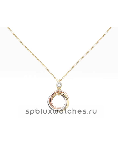 Подвеска Cartier Trinity Pendant, 1 Diamond B7224815