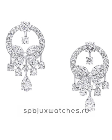 Серьги Graff Classic Butterfly Diamond Petite Earrings RGE596