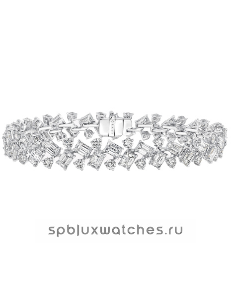 Браслет Graff Classic Graff Emerald Cut And Round Diamond Bracelet RGB583