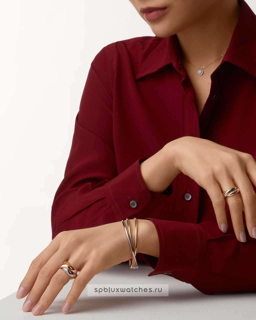 Браслет Cartier Trinity Bracelet Small Model B6067917