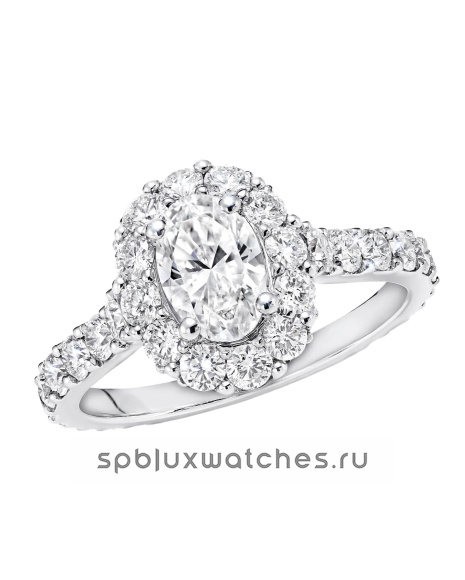 Кольцо для помолвки Graff Icon Oval Diamond Engagement Ring RGR619