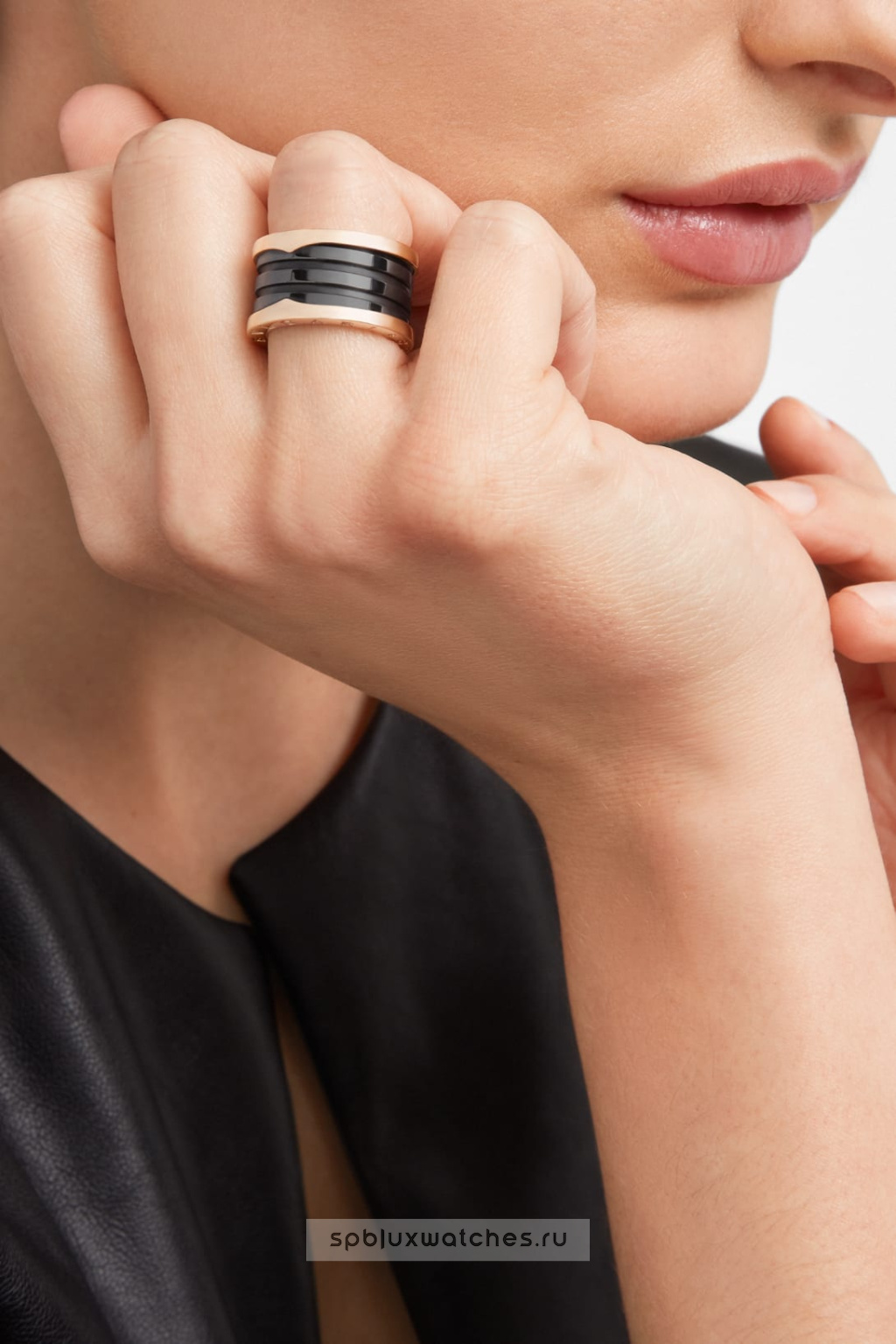 Кольцо Bvlgari B.Zero1 Four-Band Ring 345853