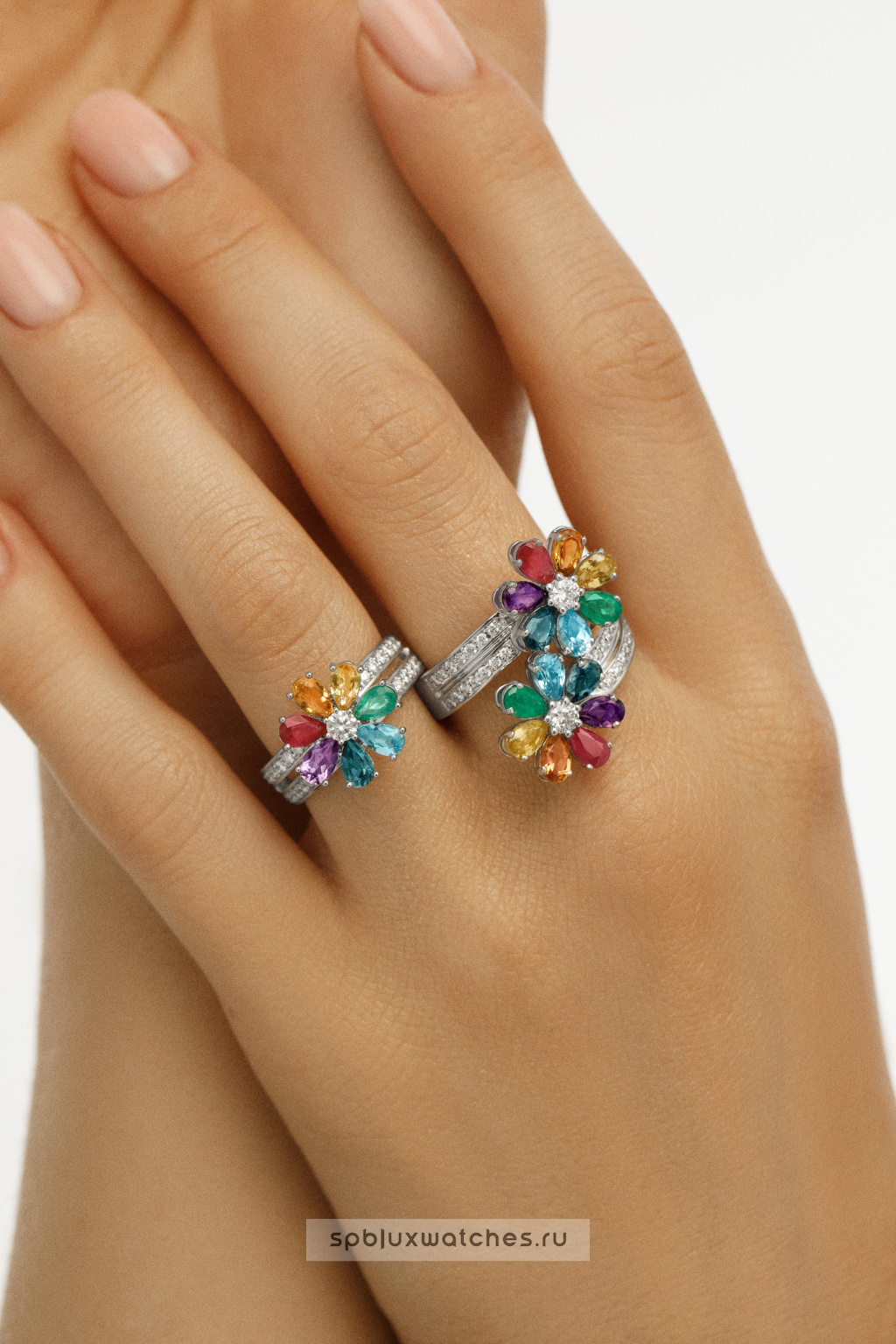 Кольцо Roman Nikonov “Цветик-семицветик” RN050021