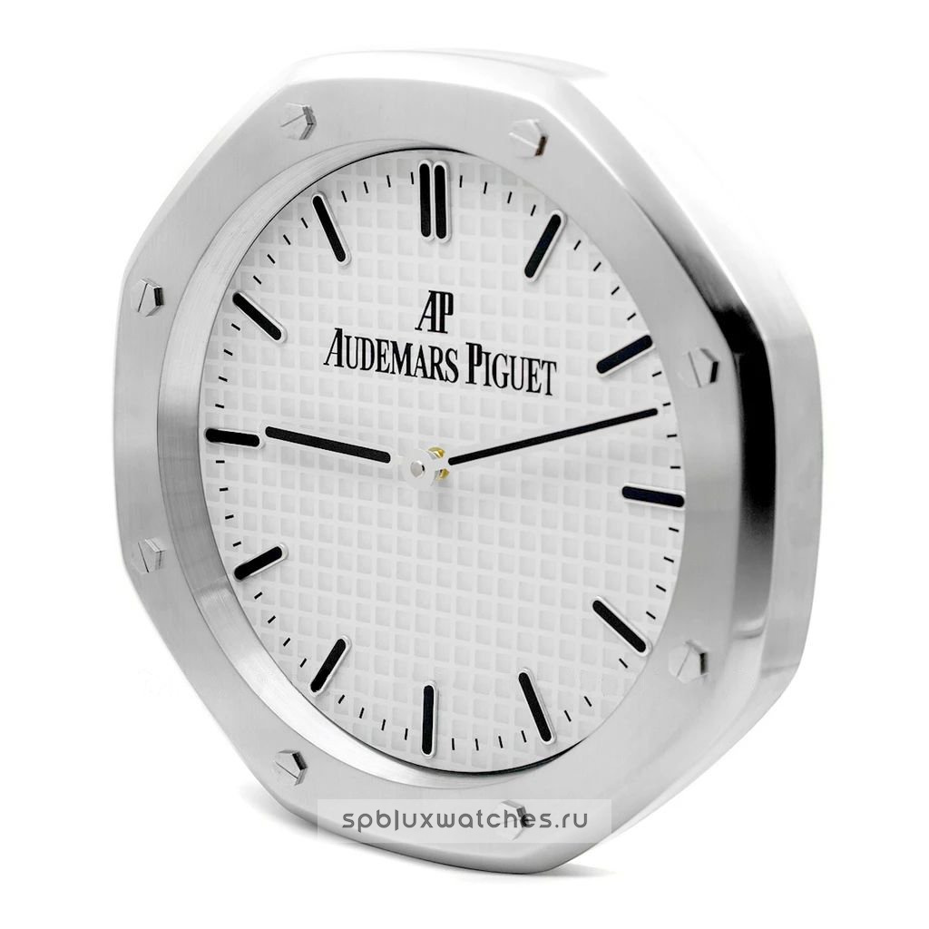 Настенные часы Audemars Piguet Royal Oak White Dial