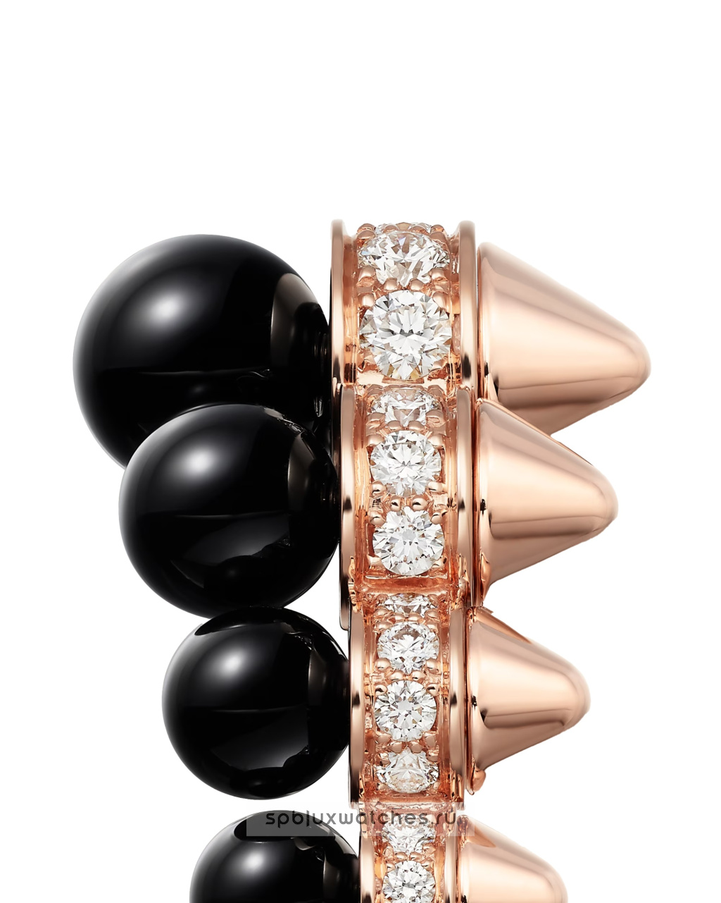 Кольцо Cartier Clash de Cartier Onyx Diamonds Ring Extra-Large Model N4793900