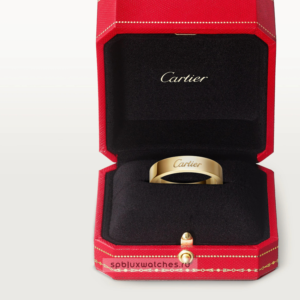 Кольцо Cartier C De Cartier Wedding Band, 4 mm Width B4243300