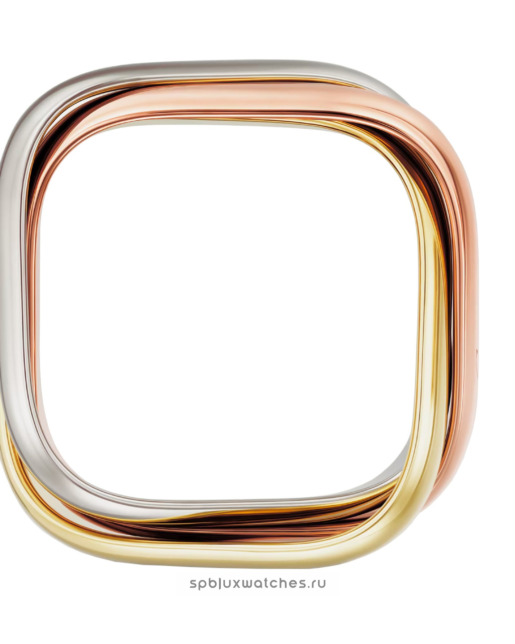 Кольцо Cartier Trinity Cushion-Shaped Ring Classic Model B4240600