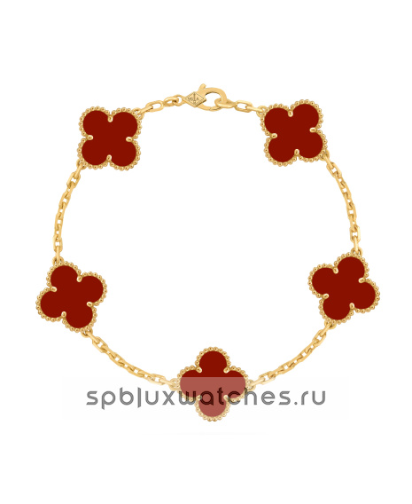 Браслет Van Cleef & Arpels Vintage Alhambra 5 Motifs VCARD35500