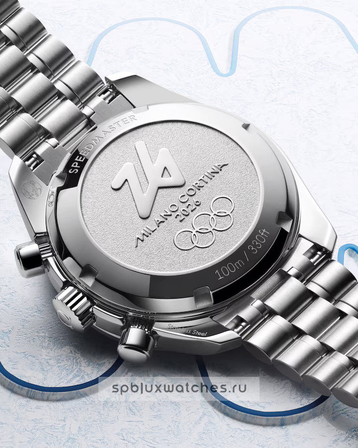 Omega Speedmaster Mailand‑Cortina 2026 38 mm 522.30.38.50.04.001