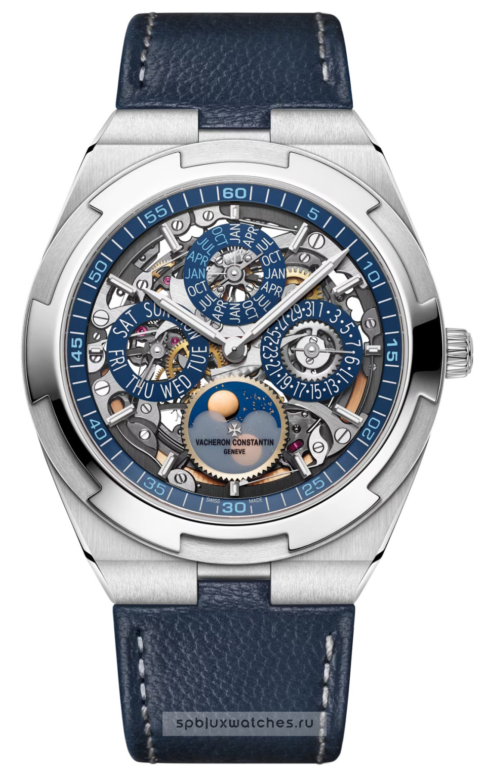 Vacheron Constantin Overseas Perpetual Calendar Ultra-Thin Skeleton 41.5 mm 4300V/220G-B946