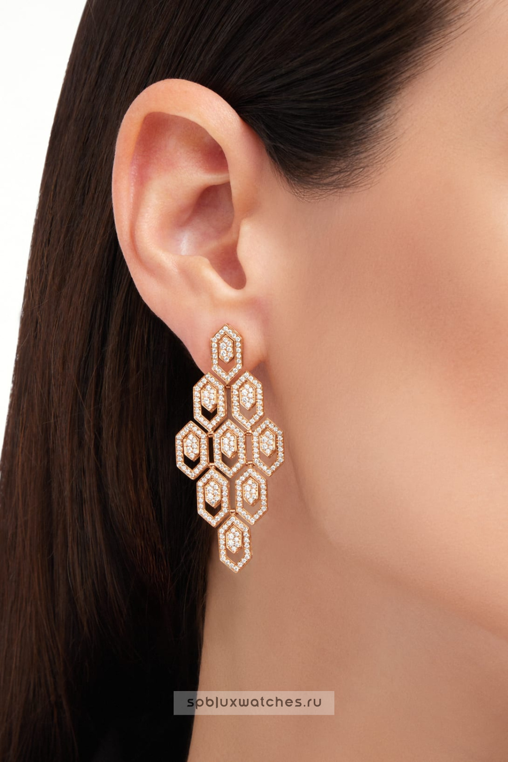 Серьги Bvlgari Serpenti Earrings 356507