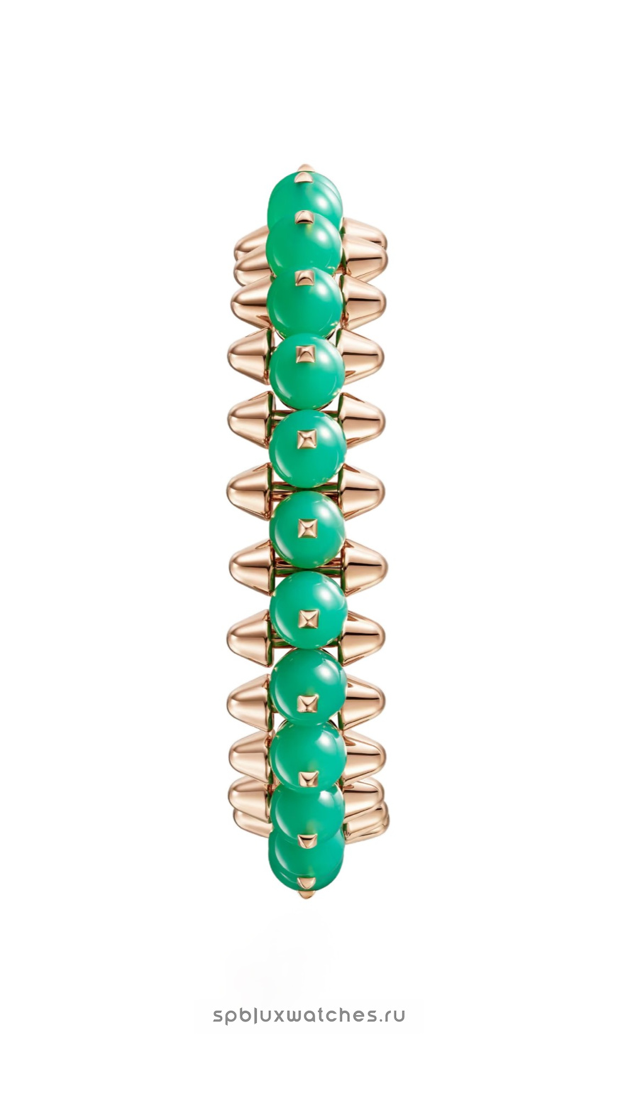 Браслет Cartier Clash de Cartier Chrysoprase Bracelet Extra-Large Model N6728417