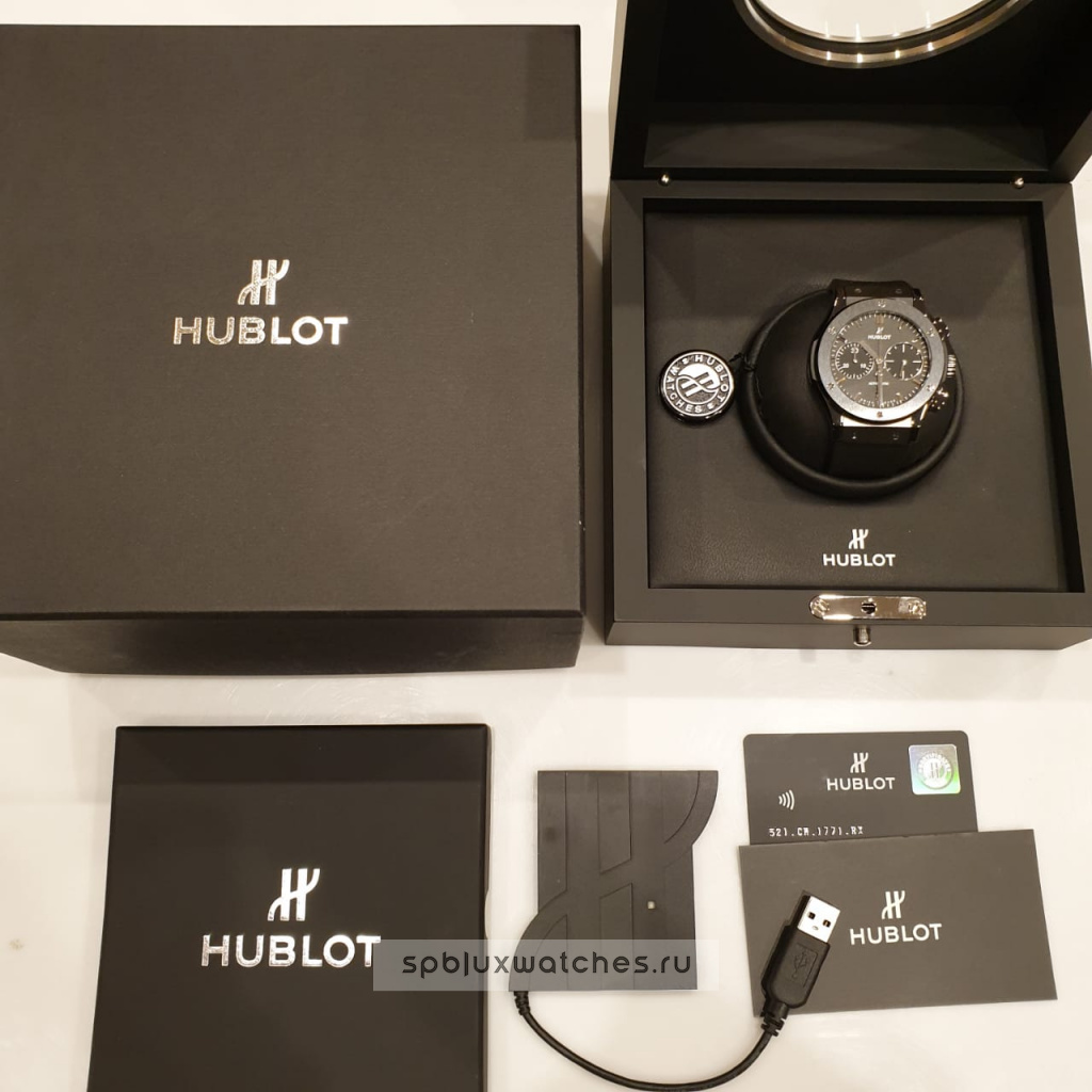 Hublot Classic Fusion Chronograph Black Magic 45mm 521.CM.1771.RX